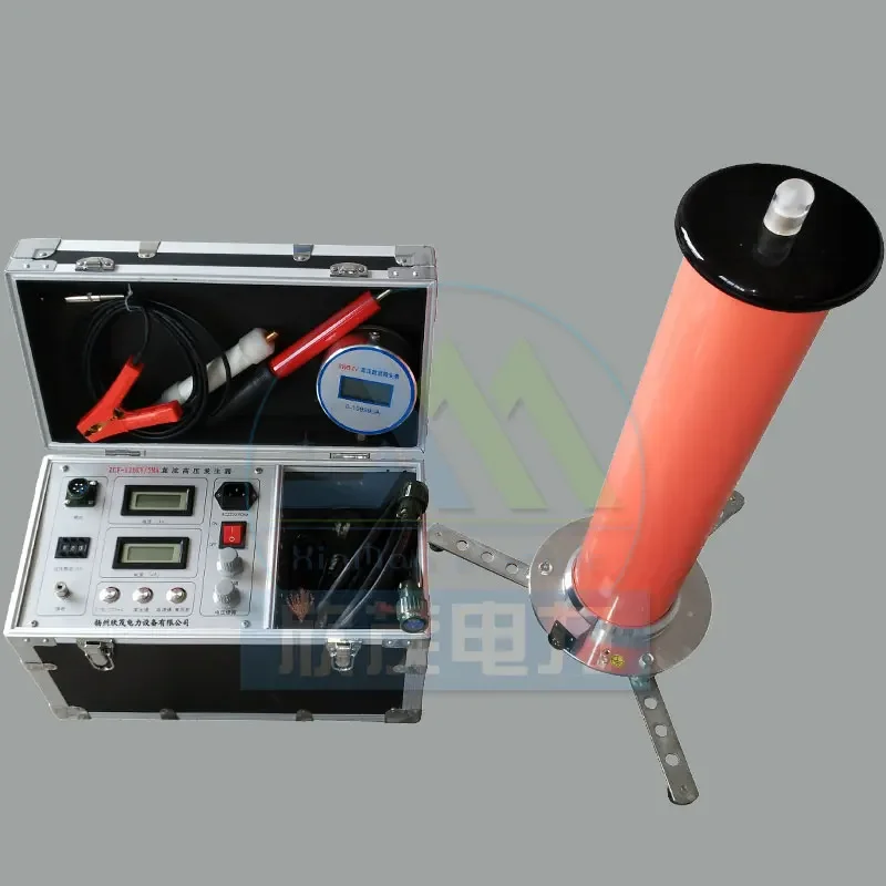 

DC high voltage generator 60kv cable zinc oxide arrester DC 120KV 200KV withstand voltage test