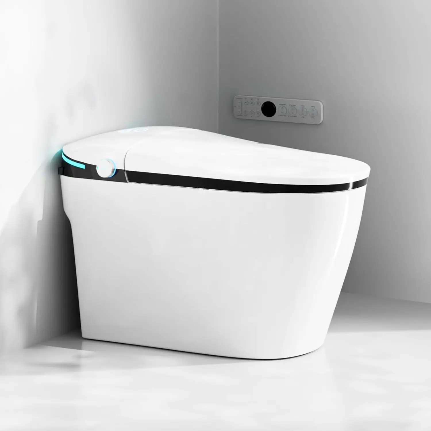 

Умный унитаз со встроенным биде, безбачковый унитаз с функцией сушки, на заказ