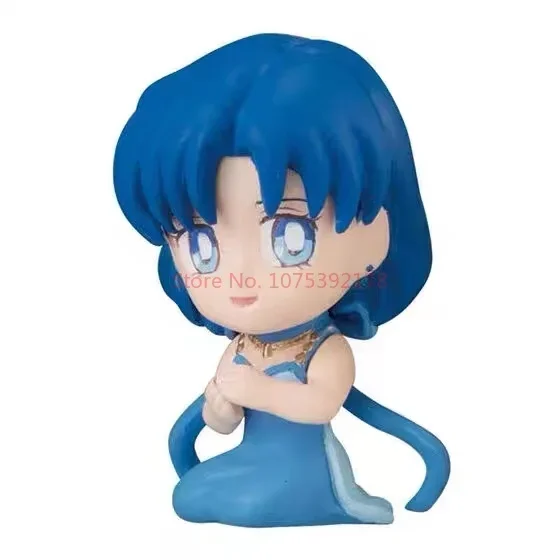 Bandai Gashapon Sailor Moon uścisk dane zacisk do kabli figurka lalki gotowa do dekoracji produktu Model kolekcjonerski zabawka na prezent