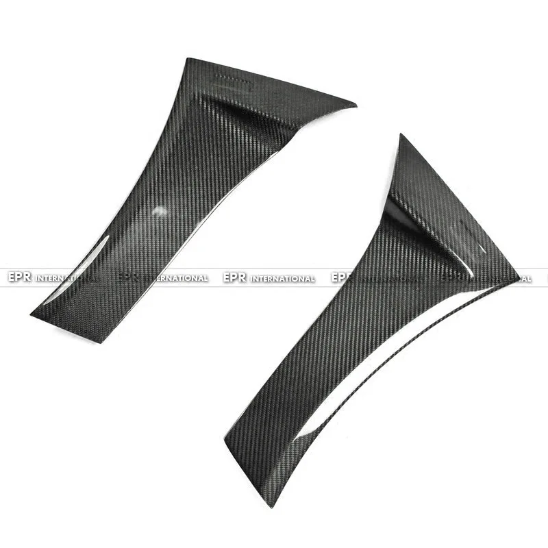 

Applicable Mitsubishi Lancer Evolution 10 Carbon Fiber Widebody Front Splitter Side Panels Varis Side Wind Knife Modification