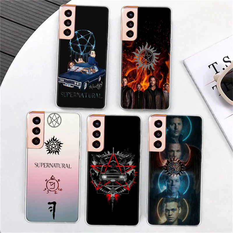 Supernatural Jensen Ackles Phone Case For Samsung S21 S23 FE S20 Plus Galaxy S24 S22 Ultra Capa S10 S10E S9 S8 S7 Edge Cover TPU