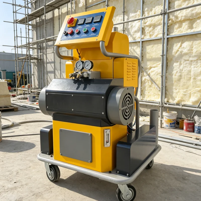 Customized Polyurethane Spraying Equipment for Roof Coating PU Foam Machine for Wall Insulation and Building Construction Site