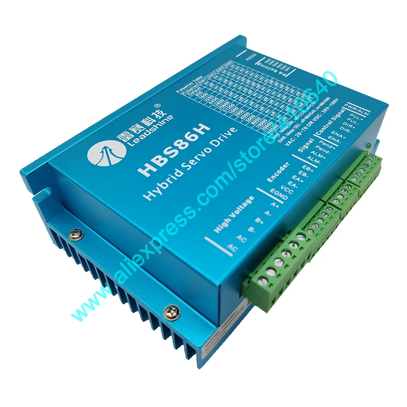 3 قطع حقيقية HBS86H إغلاق حلقة محرك السائر Leadshine محرك سيرفو هجين 20 إلى 70 فولت تيار متردد أو 30 إلى 100 فولت تيار مستمر التسليم السريع #5