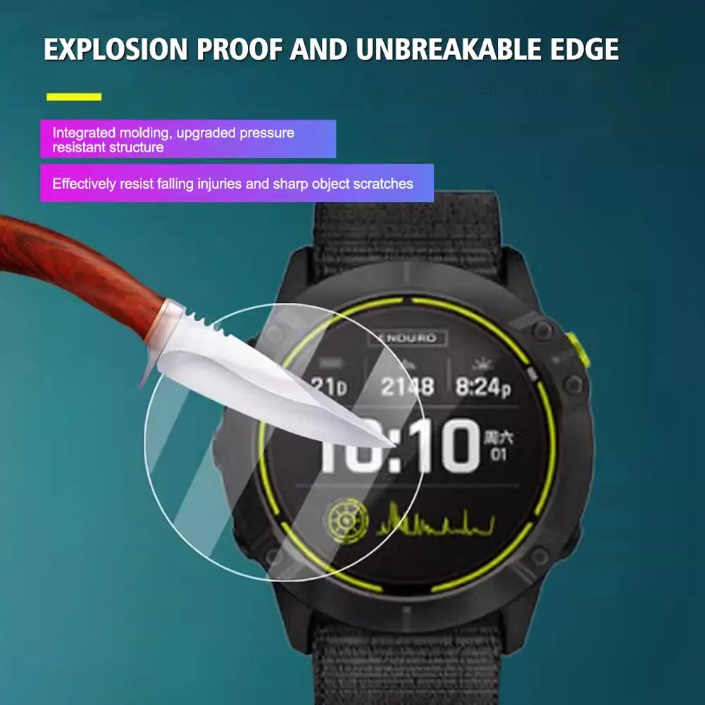 Für Garmin Enduro 3 gehärtete Folie Uhr Displays chutz folie High-Definition-Display Uhr Schutz folie für Garmin Enduro 3 acces