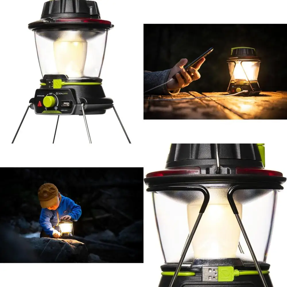 

Перезаряжаемый кемпинговый фонарь на 600 люмен, идеальный подарок для любителей автодомов