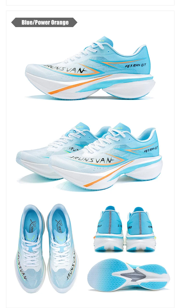 IRUNSVAN Professionelle Marathon-Carbonplatte für Herren, dämpfende Stoßdämpfung, atmungsaktiv, leicht, Laufschuh 106 – Detail 27