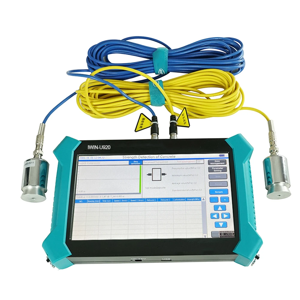 Digital Touch Screen Manufacturer UPV Ultrasonic Pulse Velocity Test