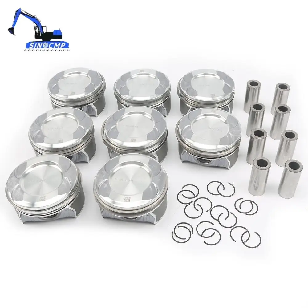 

Для Mercedes-Benz W166 W221 W222 X166 GLS500 S500 E500 ML500 M278 4,6T 4,7T Набор поршней и колец двигателя Φ92,9 мм Φ24 мм, 8 шт.