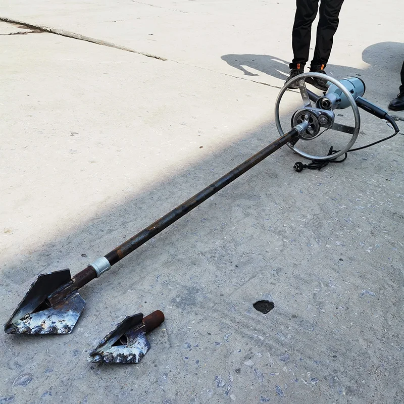 Customized Electric Water Well Drilling Rig Portable High Torque 60m Deep Well Drill For Small Farms And Rural Homes