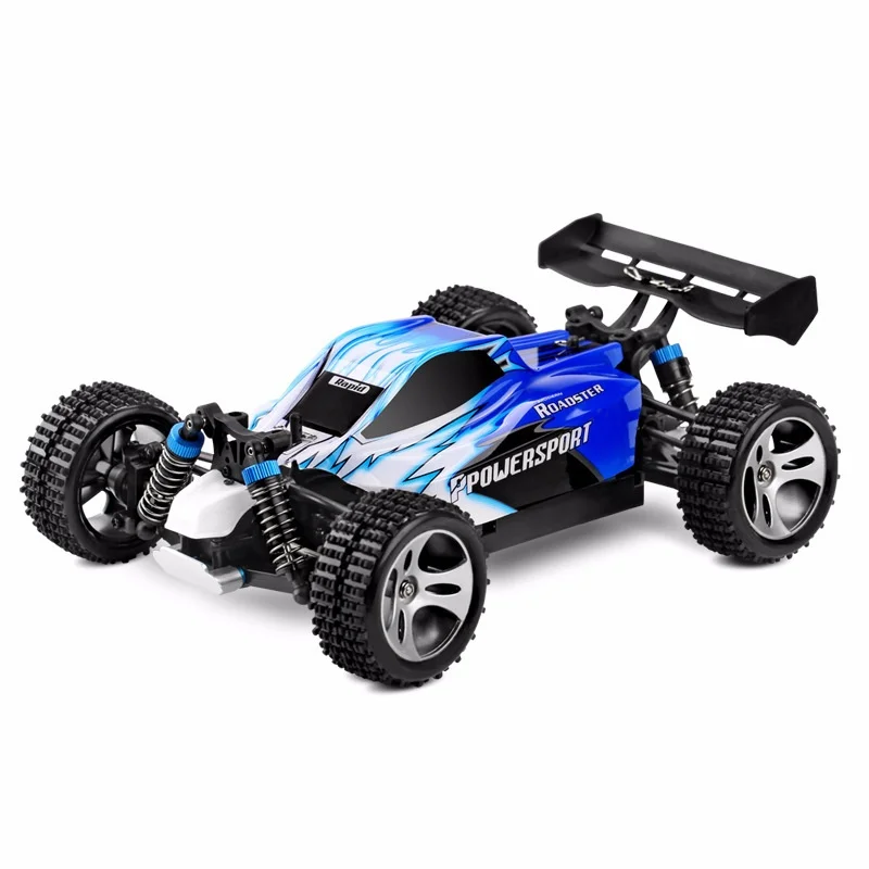 Coche de carreras RC WLtoys A959 1:18 4WD vehículo todoterreno 2,4 Ghz grado profesional alta velocidad todoterreno Buggy