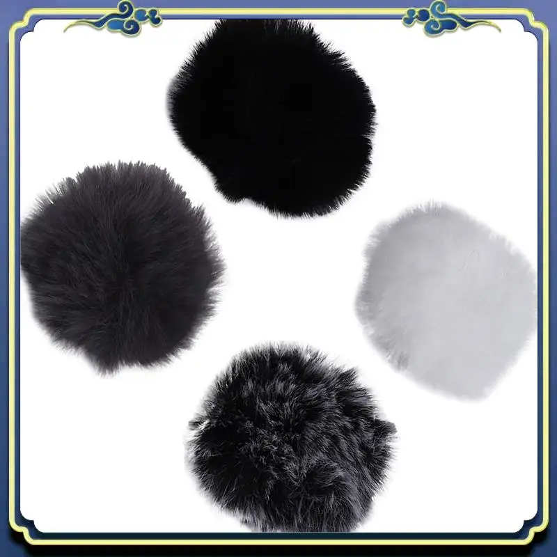 

Портативный 40X универсальный петличный микрофон с пушистым мехом на лобовом стекле, мягкий петличный микрофон для Sony Rode Boya, 5 мм