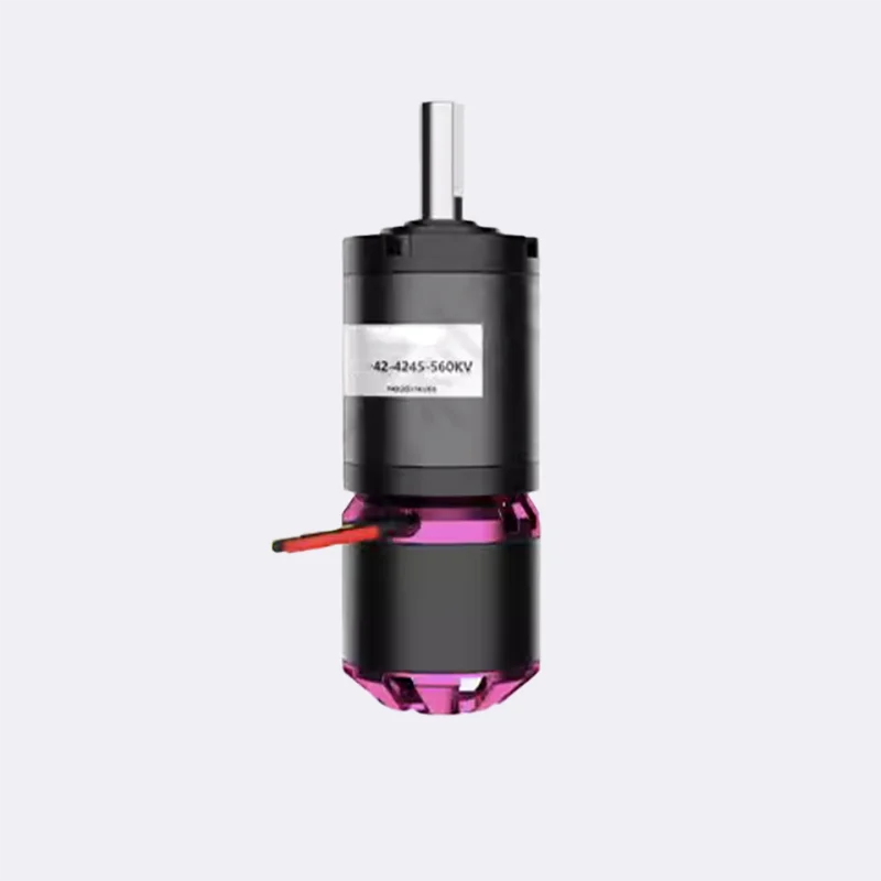 

42mm 4250 Brushless Geared Motor 560kv Reduction Ratio 3.7-100 Bl 7-24v Automatically Cleans Outer Rotor High Power