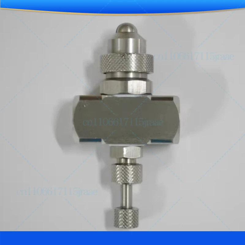 automatic spray head stainless steel fan spray head siphon atomization two fluid automatic humidification nozzle blowing