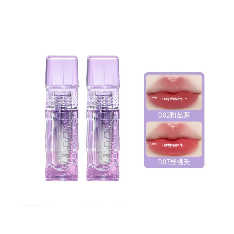 

Uhue Lip Gloss Moisturizing Water Light Glass Glaze Spring and Summer Crystal Fruit Mirror