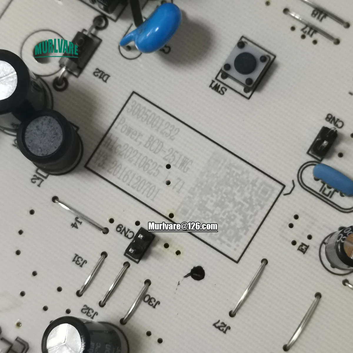 Refrigerator Spare Parts Computer Board Control Board 3005001232 Motherboard For Aucma BCD-251WG BCD-265WG Refrigerator