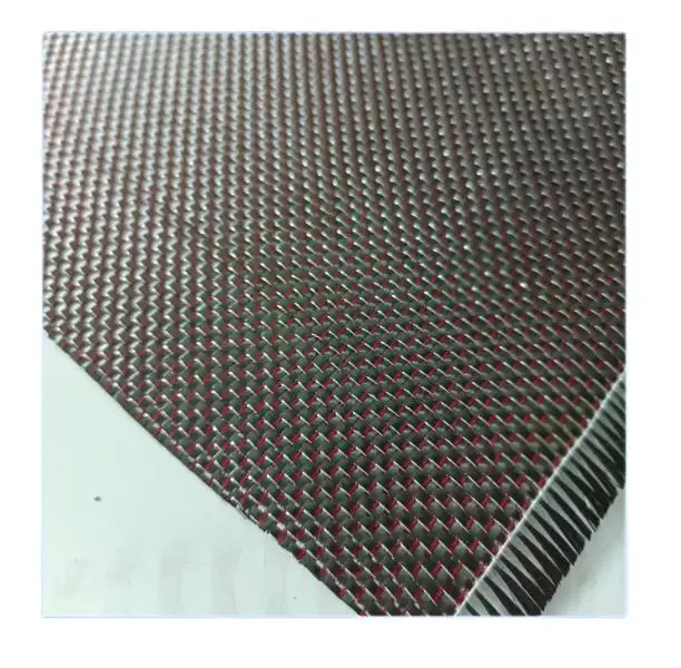 

3K240G красно-серебристый двойной шелк плед DIY автомобильное украшение интерьера шлем переоборудованная ткань из углеродного волокна