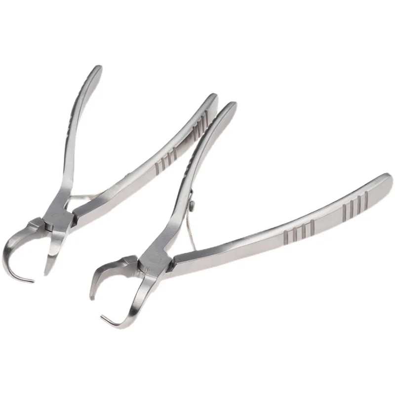 Crown remover and remover pliers for removing full baked ceramic and metal temporary crowns