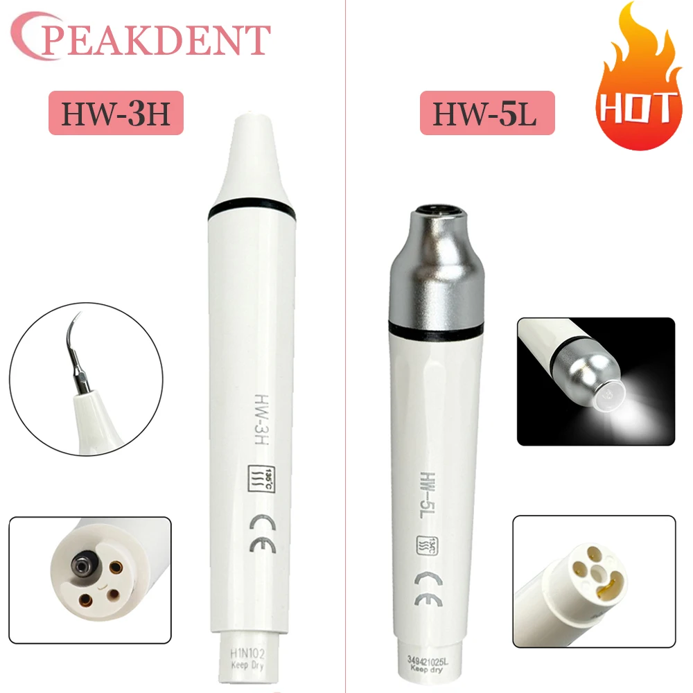 

Dental Ultrasonic Piezo Scaler Handpiece Teeth cleaning machine Dental LED Handle Fit for EMS WOODPECKER UDS SATELEC DTE