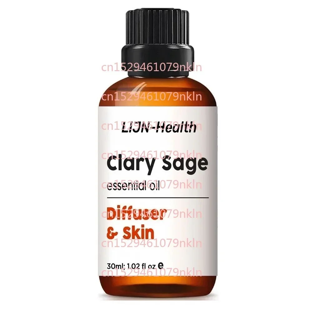 LIJN-Health Clary Sage Essential Oil - 100% Pure and Natural Clary Sage Oil for Skin,  Hair and Aromatherapy (1 fl oz)