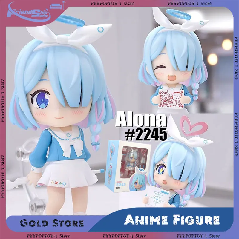 

Alona аниме фигурки синий архив экшн-фигурка Kawaii девушка модель из ПВХ украшение для рабочего стола DIY коллекция кукол статуя игрушки подарки