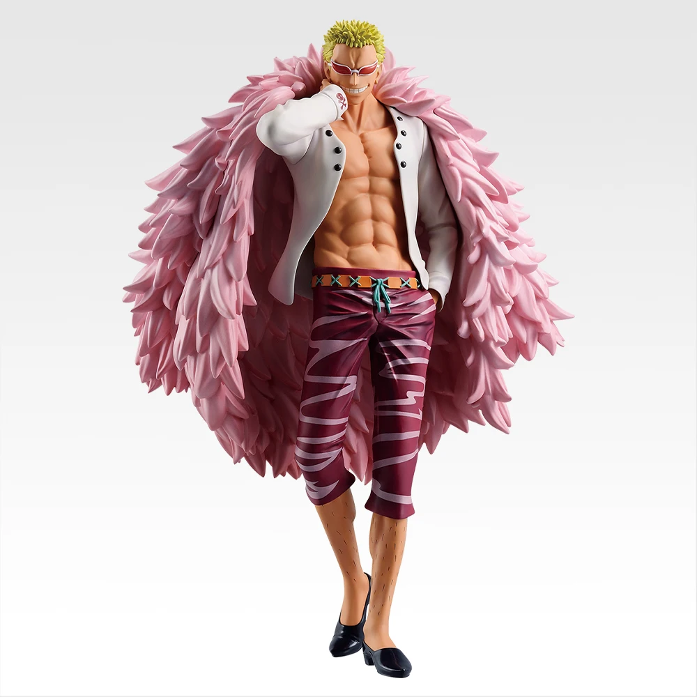 Ichiban Kuji قطعة واحدة القانون غير القابل للكسر Donquixote Doflamingo Corazon Bepo Corazon Trafalgar.Law أنيمي نموذج لجسم الهدايا
