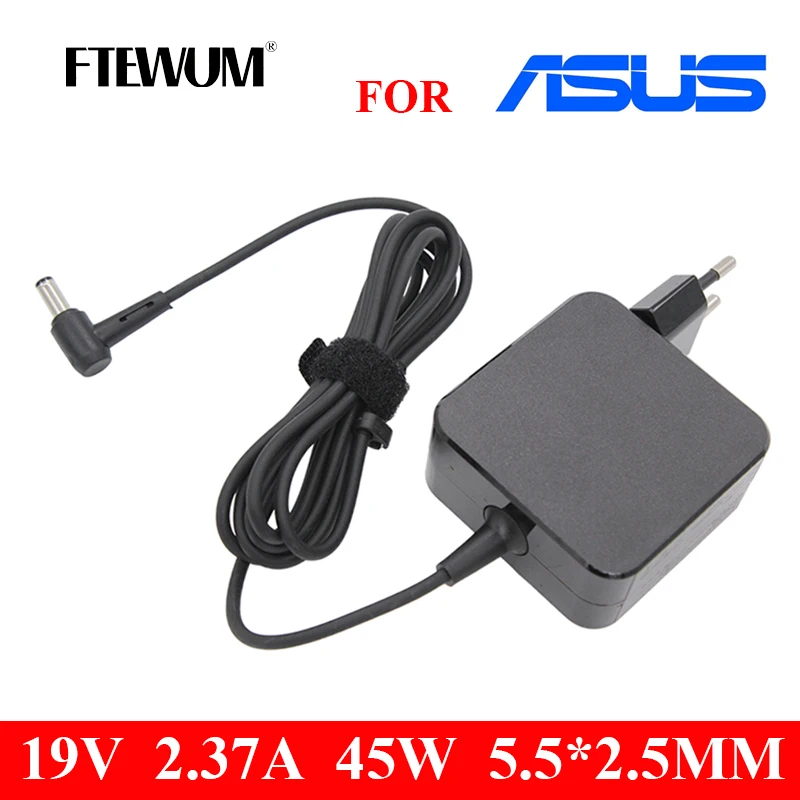 19V 2.37A 45W 5.5x2.5mm Adapter Charger For Asus X450 X551CA X555K53S K52F X555L F555L X552C X550C X550 X550L X501A ADP-45BW