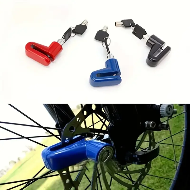 INS Hot for E-bike Steel Wire Bicycle Mountain Bike Motorcycle Tools Anti-Theft Security  Durable Keyed Lock with 2 Keys image 6