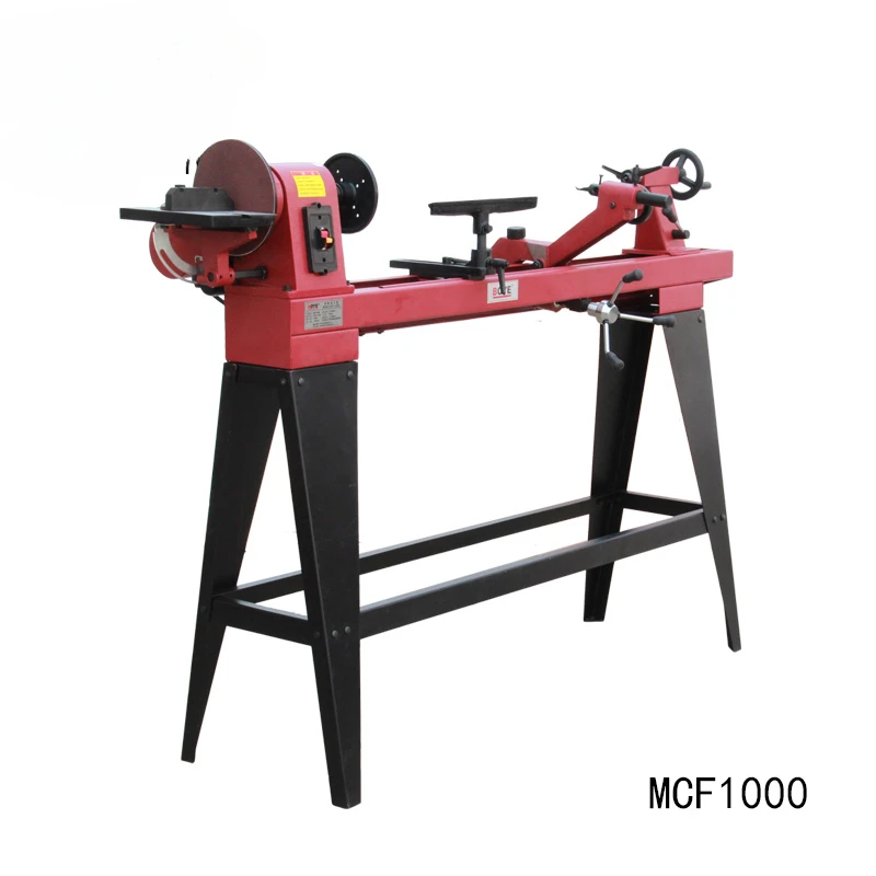 : MCF1000 Hand Profiling Woodworking Lathe, Profiling Lathe, Miniature Household Woodworking Lathe