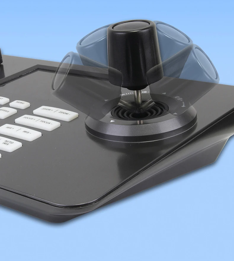 قطعتان من كاميرا فيديو 1080p60، تكبير 20X و1 وحدة تحكم onvif 4 عصا التحكم تدعم POE للكنيسة في غرفة الاجتماعات المباشرة