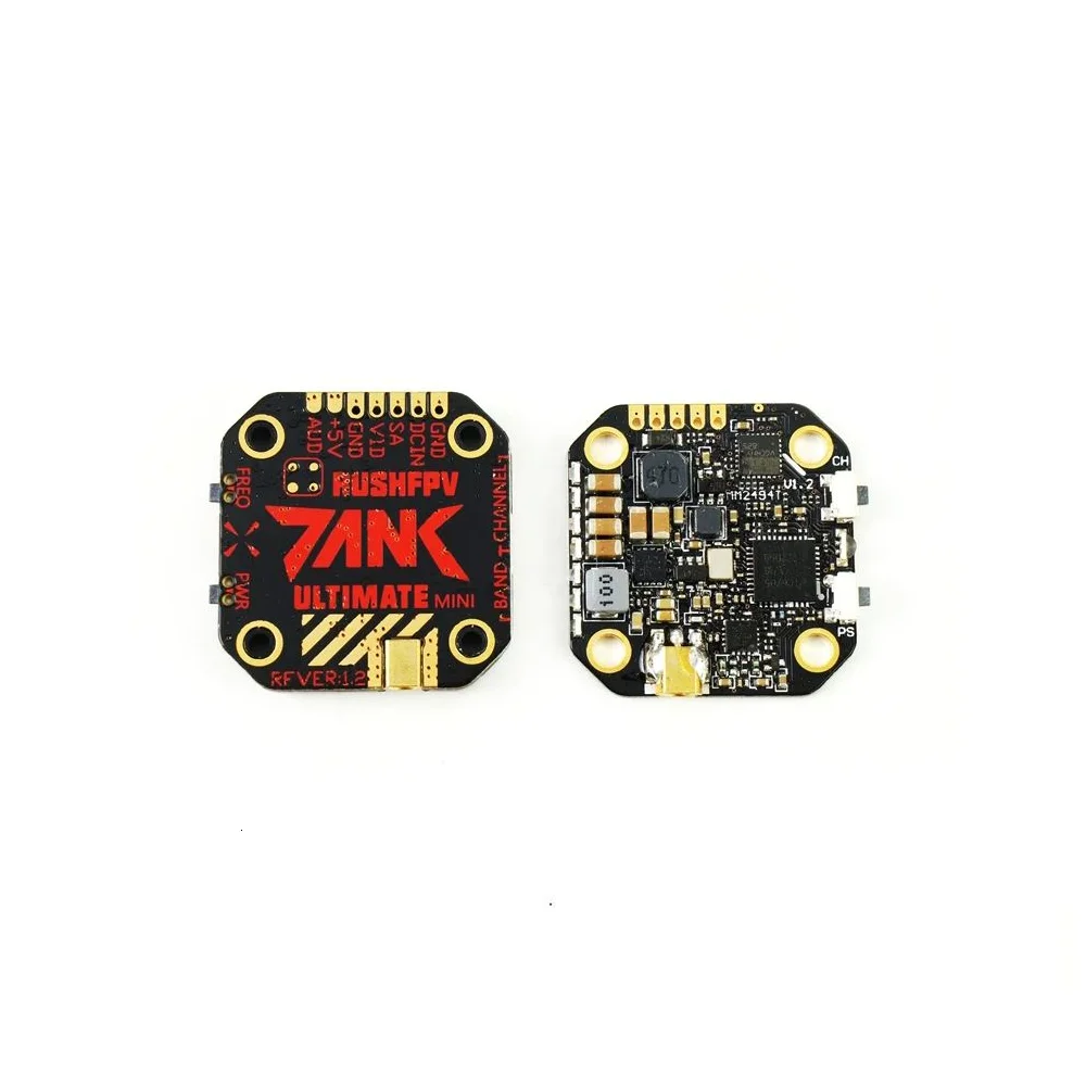 RUSH TANK Mini transmisor de vídeo VTX de tanque de carga 2020 5,8G 800mW 2-8S para RC MultiRotor FPV Racing