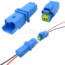 2 Pin Way Auto Male Female Docking Socket With Wires Car Wire Cable Connectors For Peugeot Citroen 211PL022S6049 211PC022S6049