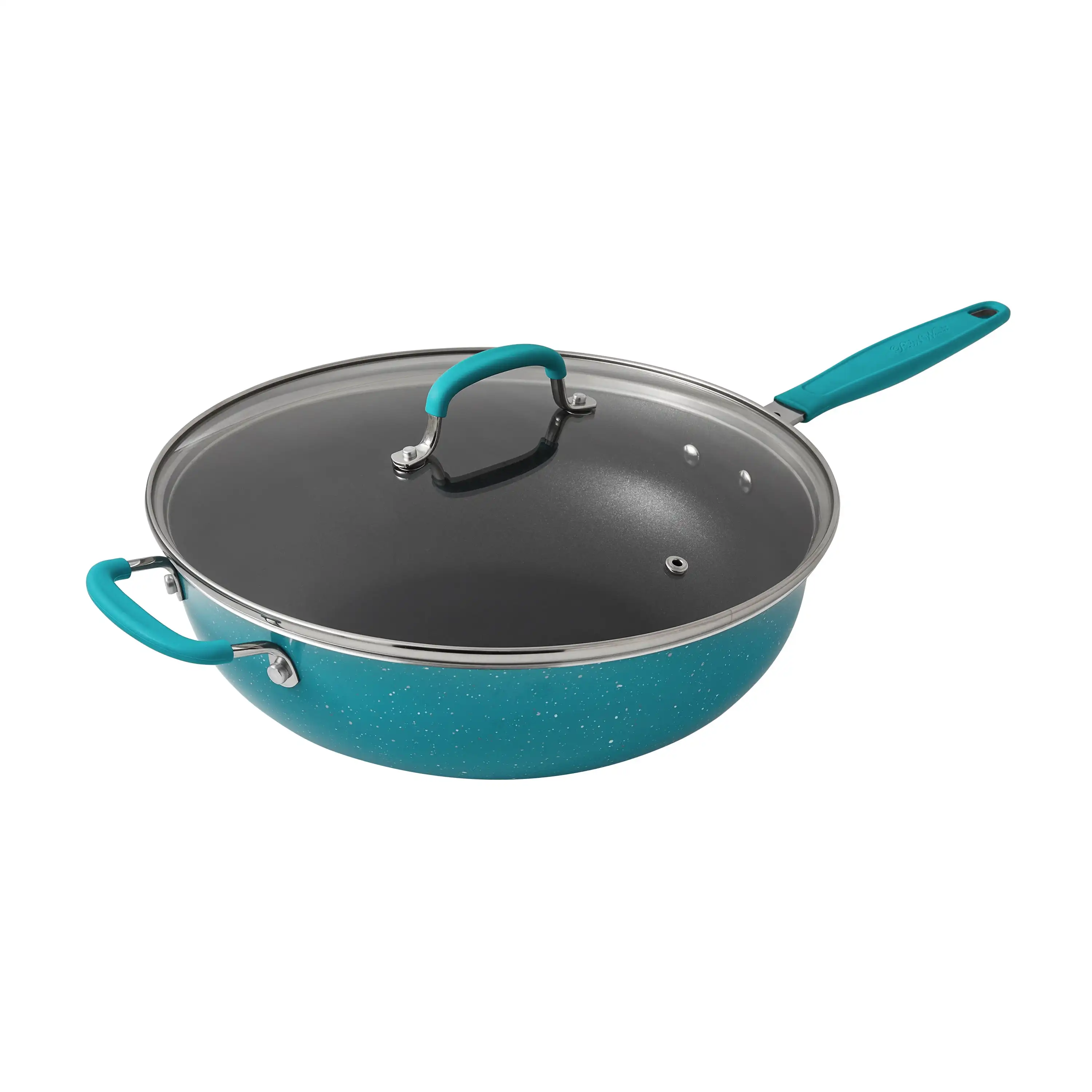 

Frontier Speckle Aluminum 12-Inch Everyday Pan, Teal