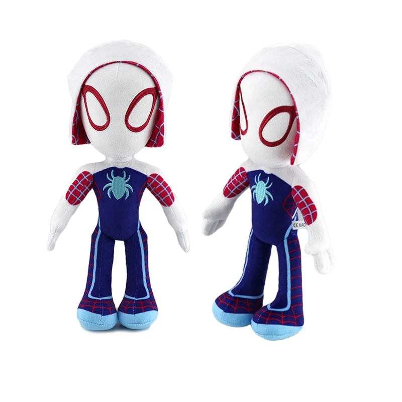 Adventure Marvel Spiderman de 30cm, muñeco de peluche suave de dibujos animados, grande almohada de tela para niño, decoración de regalo de Navidad