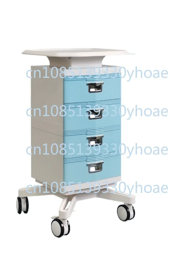 Dental clinic Multifunctional storage trolley Dental mouth scanning equipment trolley