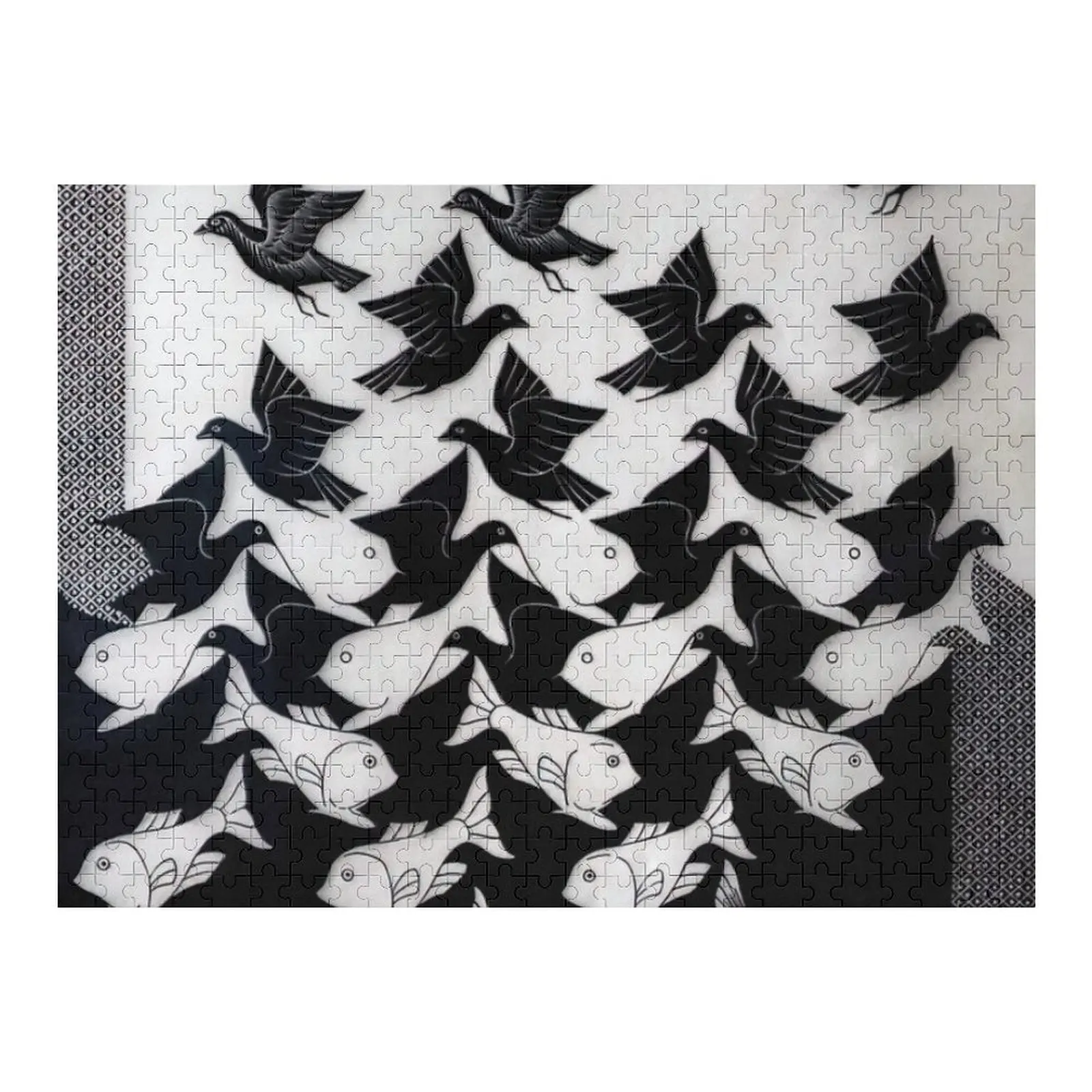 

Sky and Water II by M.C. Escher Jigsaw Puzzle Personalized For Kids Customizeds For Kids Anime Puzzle
