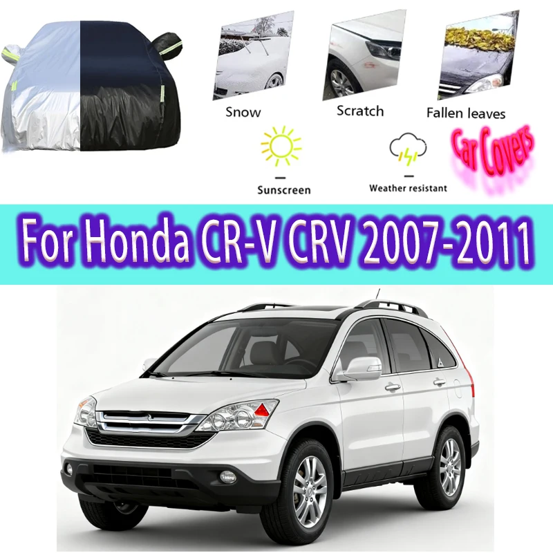 

For Honda CR-V CRV Outdoor Protection Full Car Covers Snow Cover Sunshade Waterproof Dustproof Exterior Car accessories