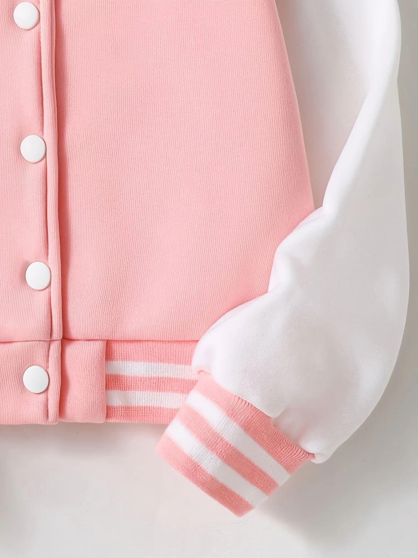 سترة اسكواش للعطلات مكونة من قطعة واحدة للفتيات - طباعة شخصية، قماش مطاطي قصير، ملابس خارجية غير رسمية لحفلات الخريف، مجموعة توين #3