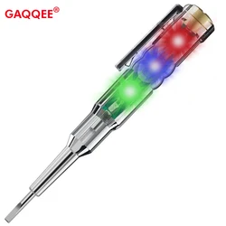 DC12-24V AC24-250V Voltage Tester Pen Non-contact Induction Power Detector Pencil Electric Screwdriver Probe Circuit Indicator