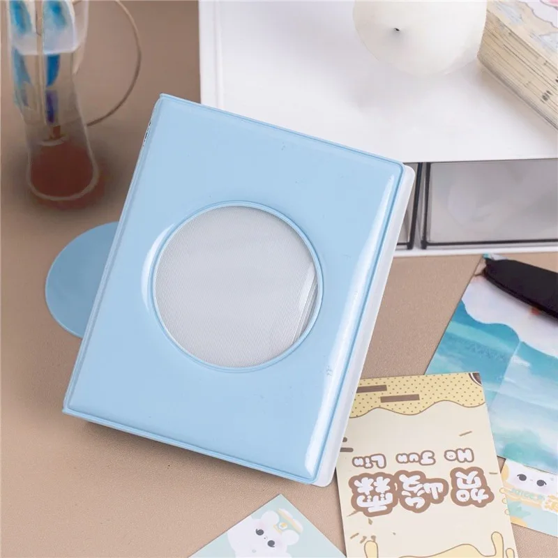 1piece 3 Inch Photocard Holder Hollow Photo Album 32 Pockets Card Binder Mini Idol Pictures Storage Case