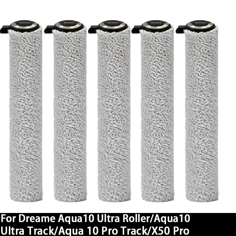 Roller Mop For Dreame Aqua10 Ultra Roller/Aqua10 Ultra Track/Aqua 10 Pro Track/X50 Pro Robot Vacuum Cleaner Roller Brush Cloth