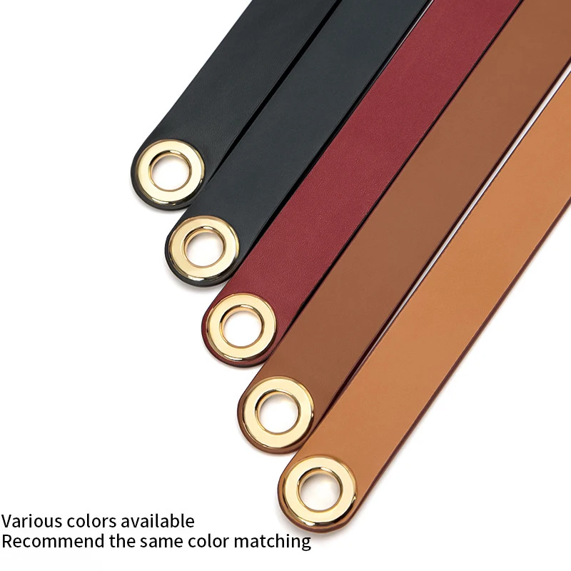 CRAZYSMITH 100% Genuine Leather Bag Strap For Hermes Herbag31 Short Shoulder Straps 110CM Modified Replacement Bag Accessories