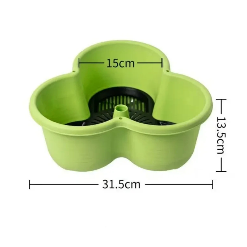Stackable Vertical Hydroponic Flower Pots Tower for Garden Plastic Strawberry Flower Pot
