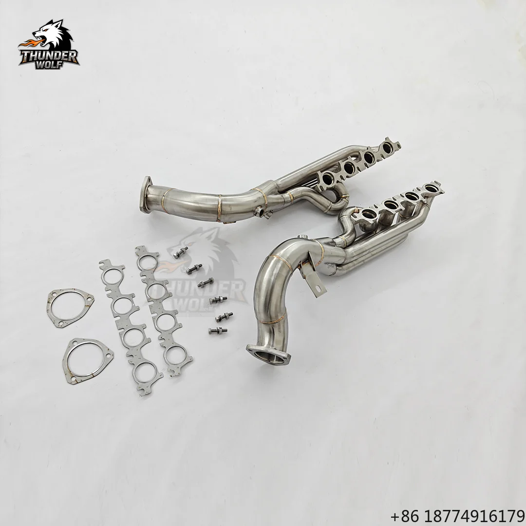 

New High Performance Free Flow RS4 RS5 Headers for RS4 RS5 B8 4.2L Stainless Steel Manifold Exhaust Pipes One Year
