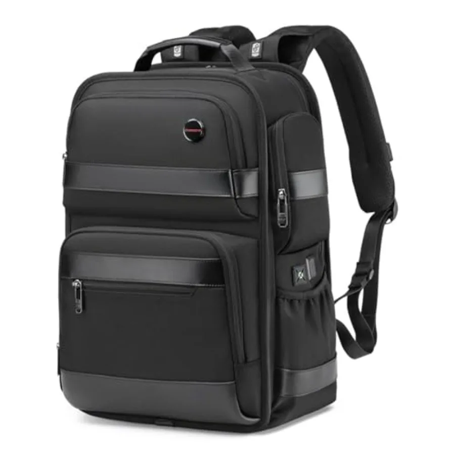 Business Laptop Backpack for Men Carry on Travel Backpack Fit 16 Inch Computer Commuter Casual Daypacks USB Charging Port Water
