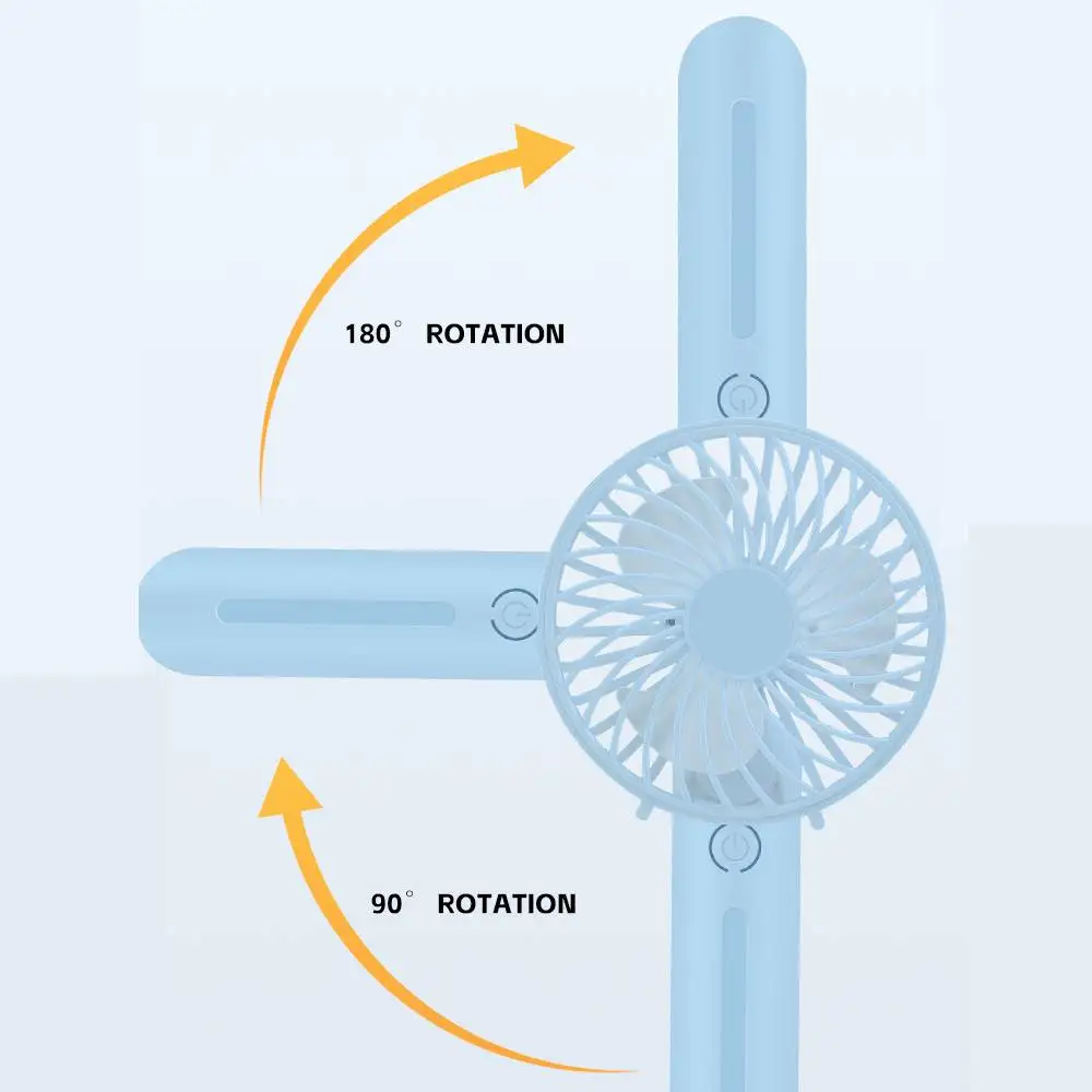 مروحة صغيرة محمولة USB قابلة لإعادة الشحن مكتب سطح المكتب متعددة الوظائف قابلة للطي محمولة باليد مروحة كهربائية صغيرة مروحة جيب عالية الرياح