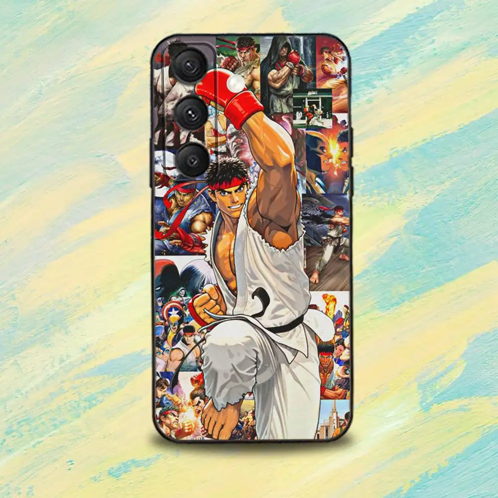 Funda de teléfono Cool KingS Of F-Fighters para Samsung S25,S24,S10,S22,S21,S20,S23,Ultra,Plus,Lite,FE, funda negra de silicona suave