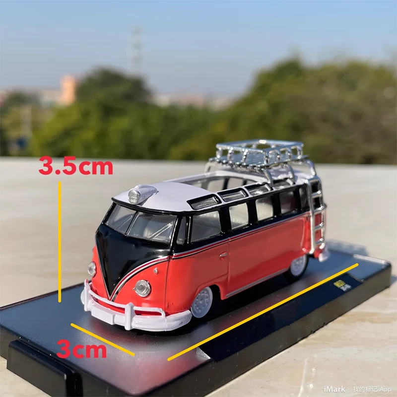 

M2 1:64 масштаб 1959, ретро дорожный автобус, сплав, имитация модели автомобиля, коллекция, игрушка, подарки, сувениры