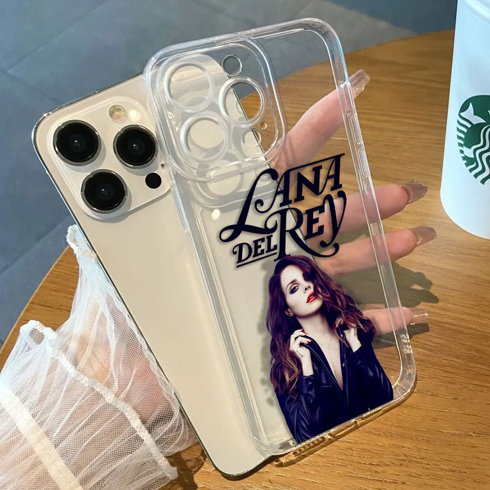 حار المغني لانا ديل ري جراب هاتف ل Redmi K40 13C 13 12 12C 10 10C 10X 10A 9 9C 9T 9A 8 7 A1 A2 A3 A5 زائد واضح قذيفة #4