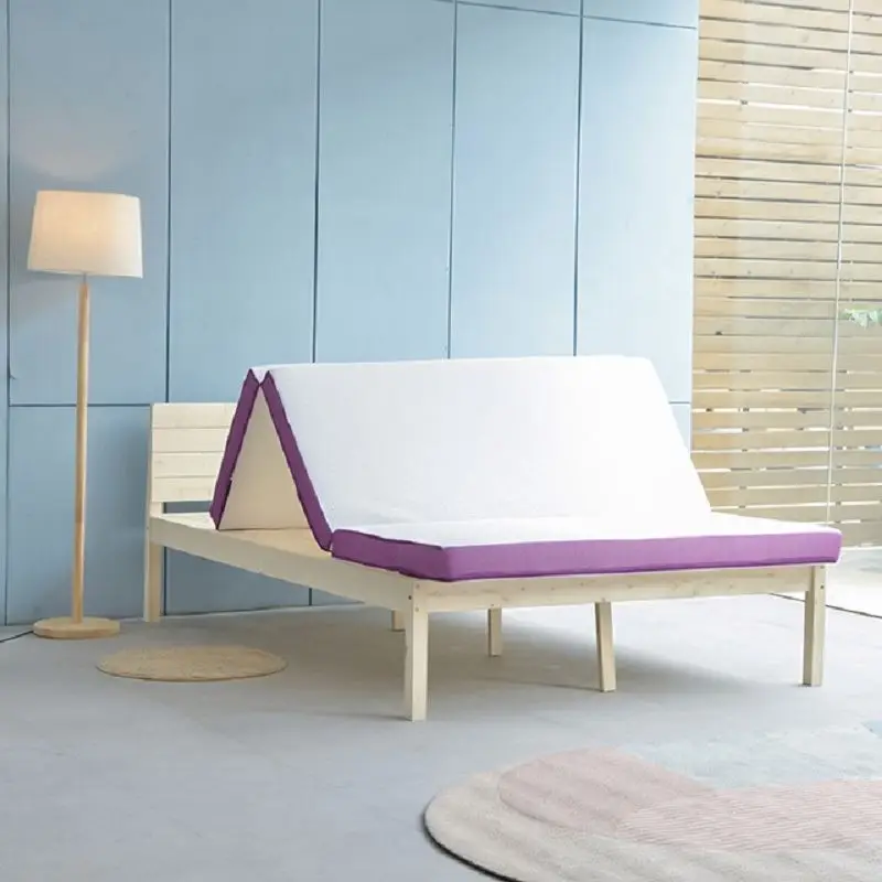 المصنع بالجملة المواد الخام الجديدة Airweave فراش مدرسة رياض الأطفال استخدام المراتب مرتبة سرير قابلة للطي