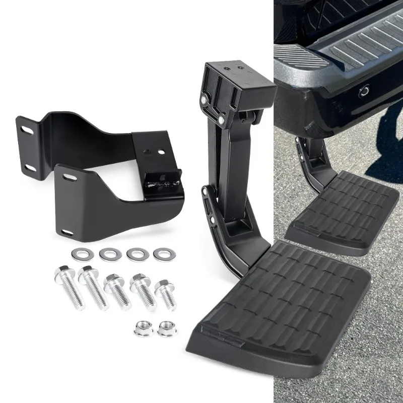 Car modification: Rear bumper retractable tailgate pedal 75312-01A, suitable for Ford F150s aged 15-20